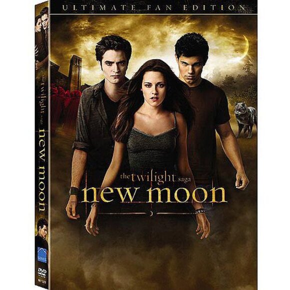 The Twilight Saga New Moon Ultimate Fan Edition 2009 Robert Pattinson Summit DVD - Picture 1 of 6